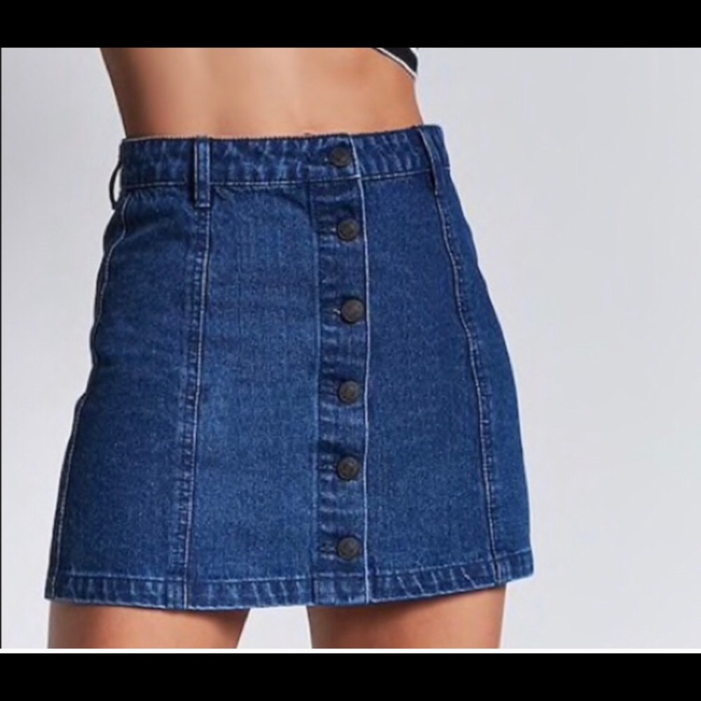 Denim skirt